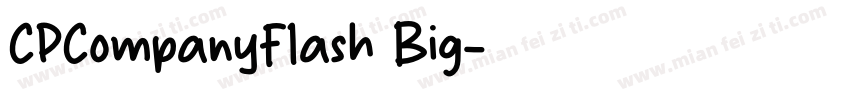 CPCompanyFlash Big字体转换